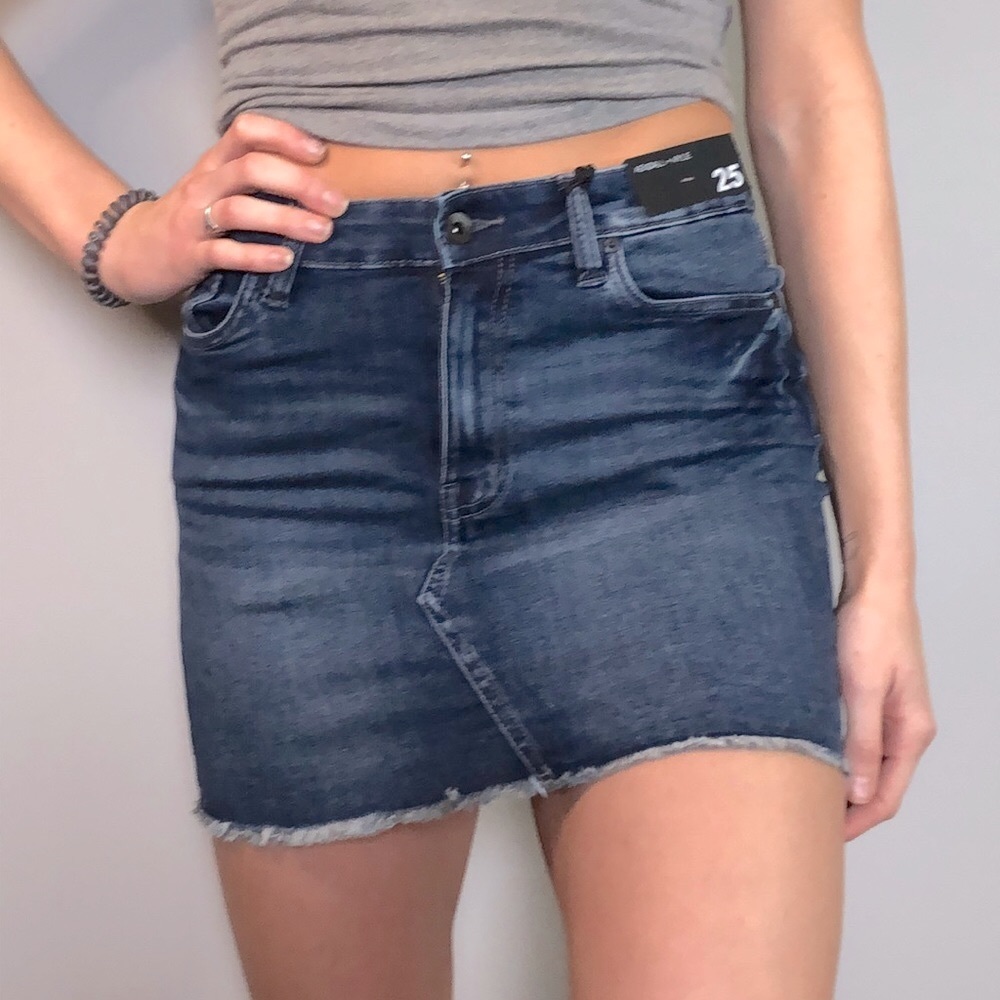 NWT Kendall + Kylie Denim Mini Skirt